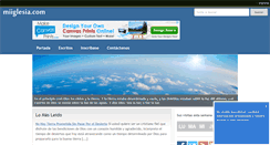 Desktop Screenshot of miiglesia.com